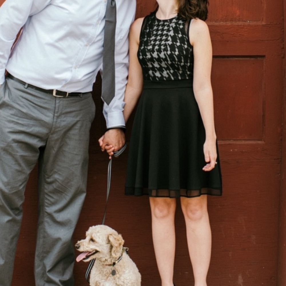 Trina Turk Houndstooth dress